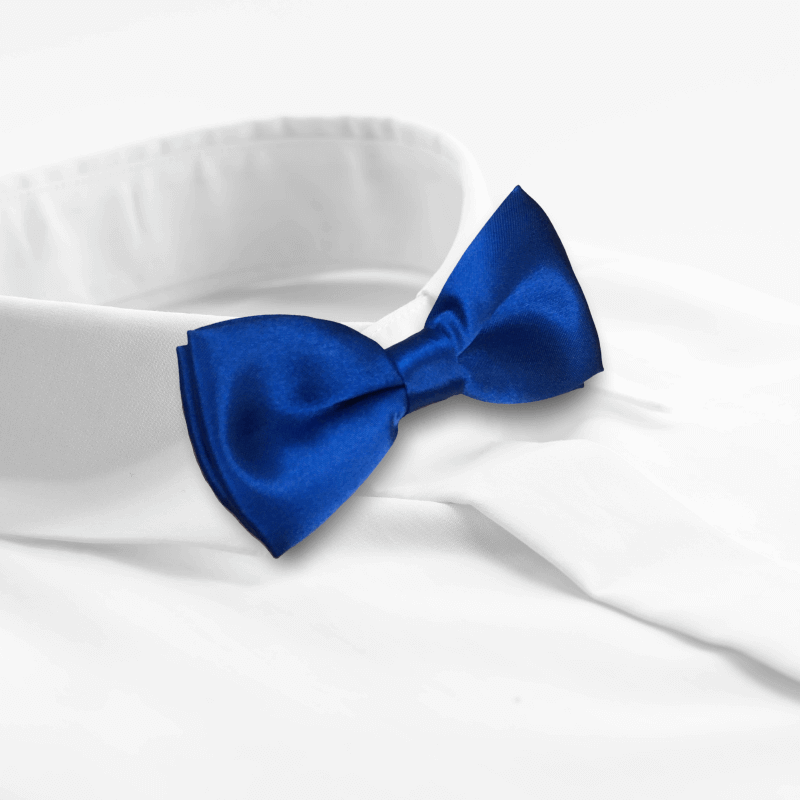 Detské kravaty,motíliky- Modrý HABER